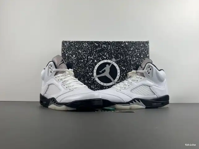 Cheap TBK 5 DD0587-110 AIR JORDAN 'WHITE RETRO BLACK' 0622